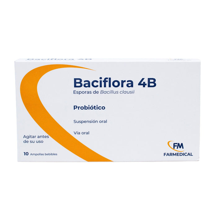 Baciflora 4B Probiotico X Ampolla Bebible