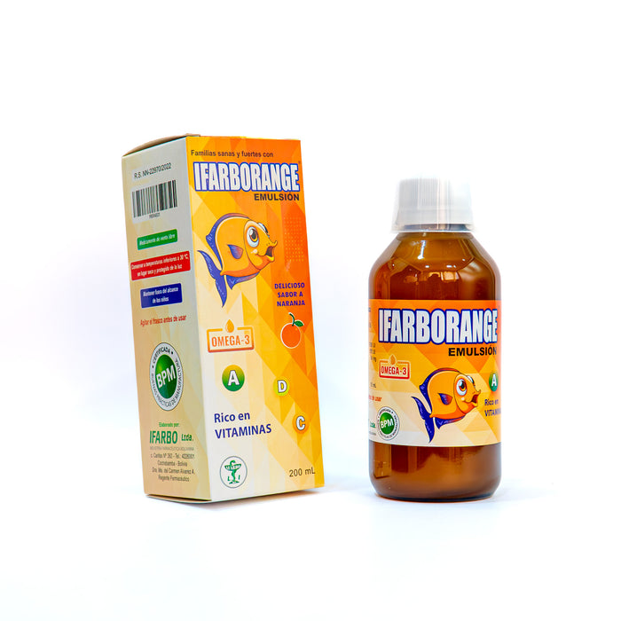 Ifarborange Vitaminas A + D + C X 200ml
