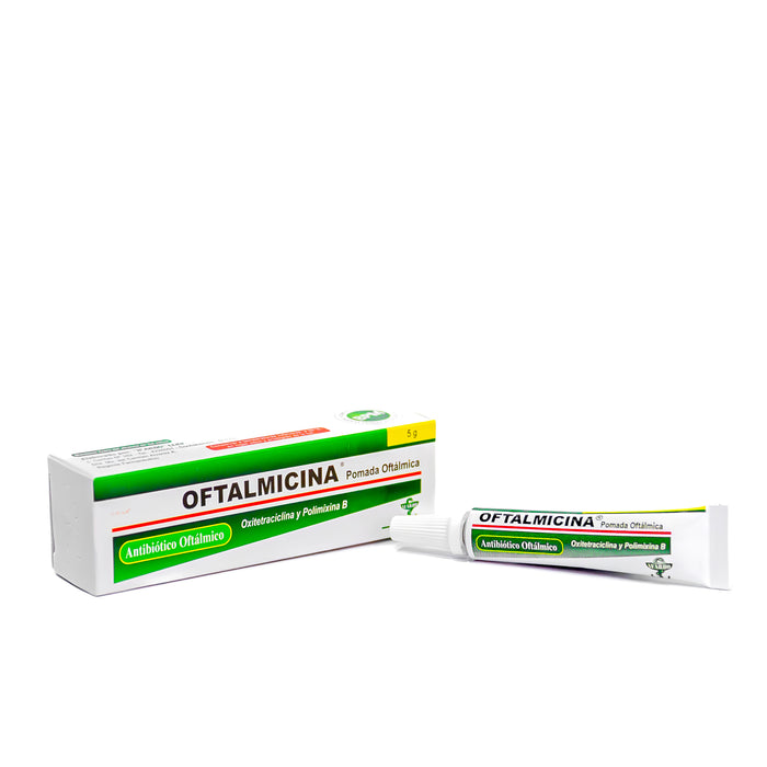 Oftalmicina Oxitetraciclina 0.5 Y Polimixina B 1000000Ui X 5g
