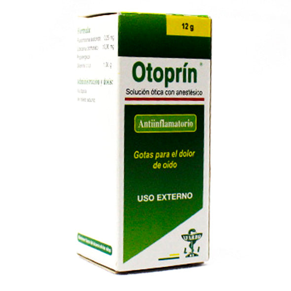Otoprin Gotas Otica X 10ml C Antibiotico