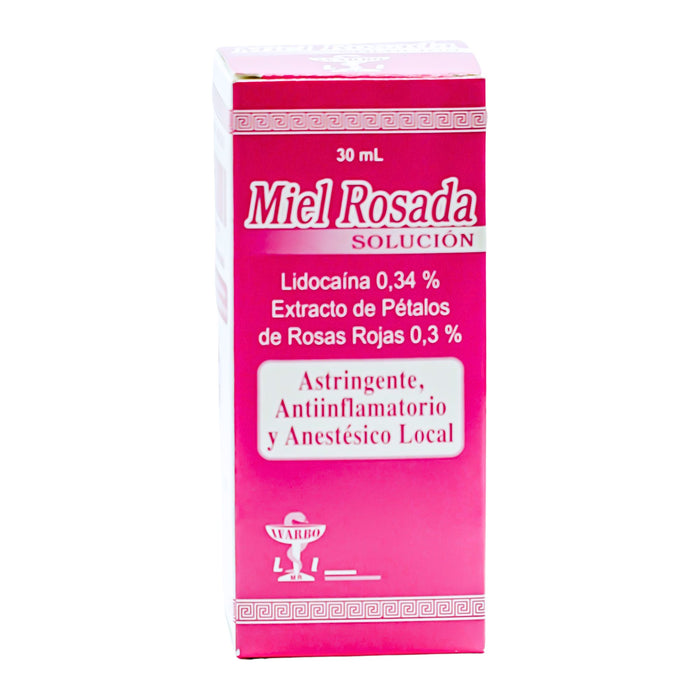 Miel Rosada Solución Tópica Con Lidocaína X 30ml