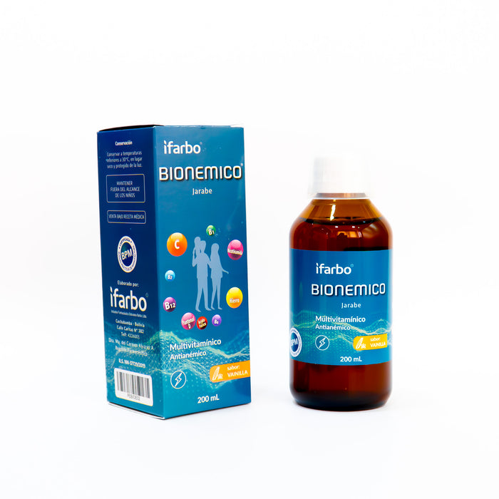 Bionemico Jarabe Multivitamina Hierro X 200ml