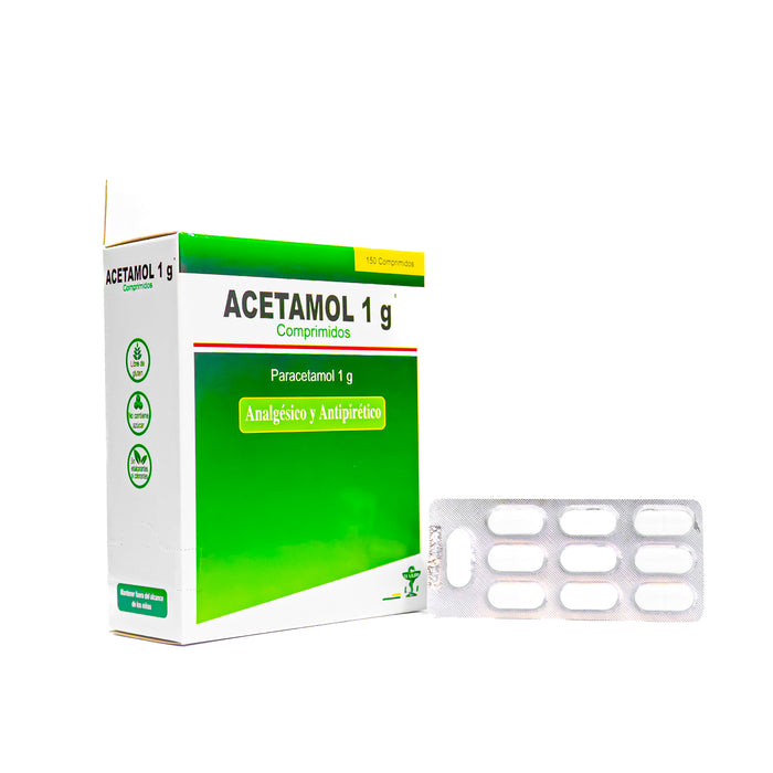 Acetamol Paracetamol 1g X Tableta