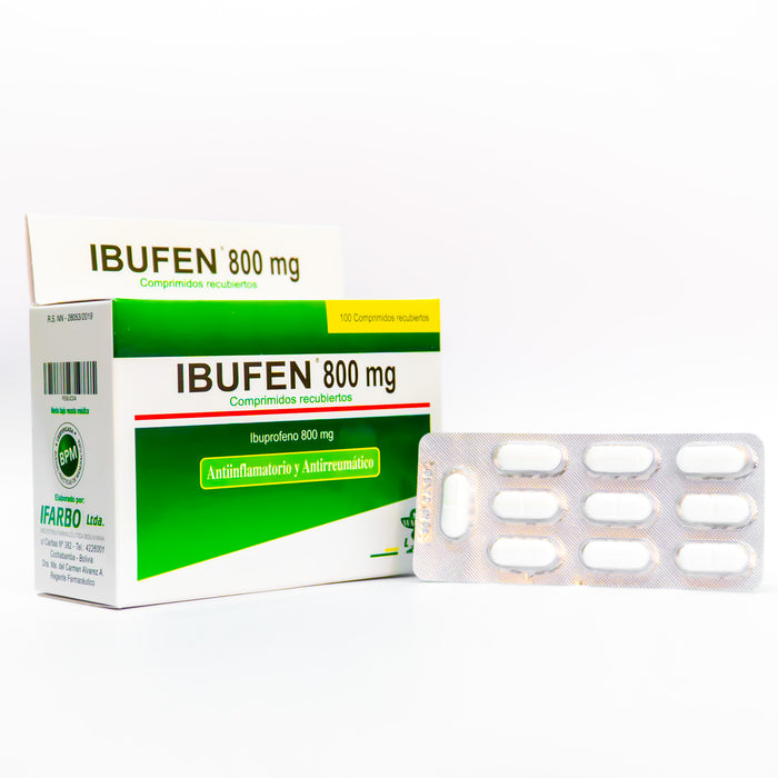 Ibufen Ibuprofeno 800mg X Tableta