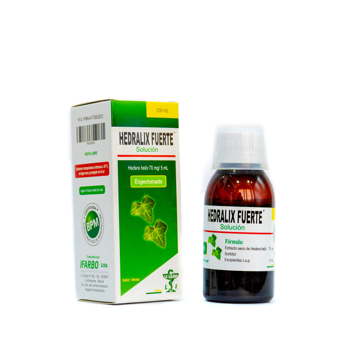 Hedralix Fuerte Hedera Helix 70mg Solución X 100ml