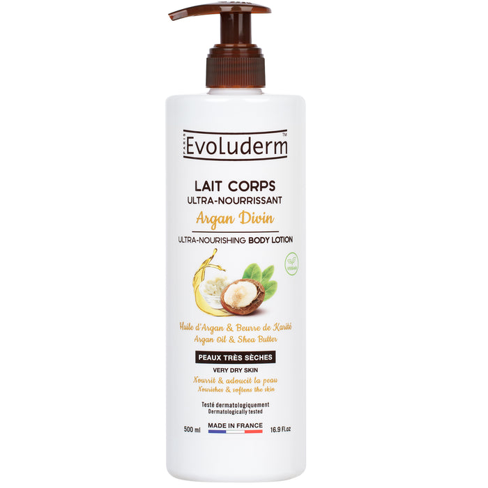 Evoluderm Locion Corporal Argan Divin X 500ml