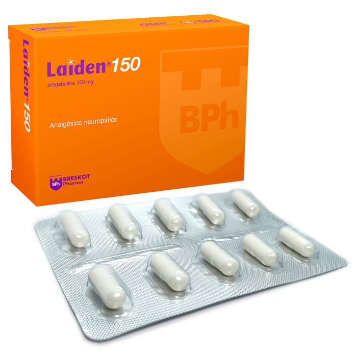 Laiden Pregabalina 150Mg X Capsula