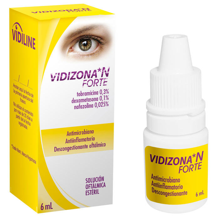 Vidizona N Forte Colirio X 6ml