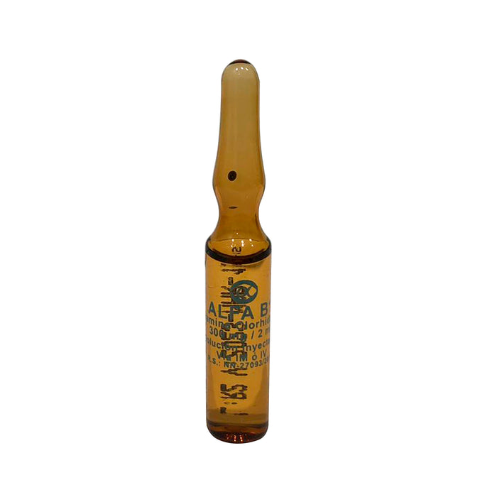 Alfa B1 300Mg Vitamina B1 Y 2ml X Ampolla