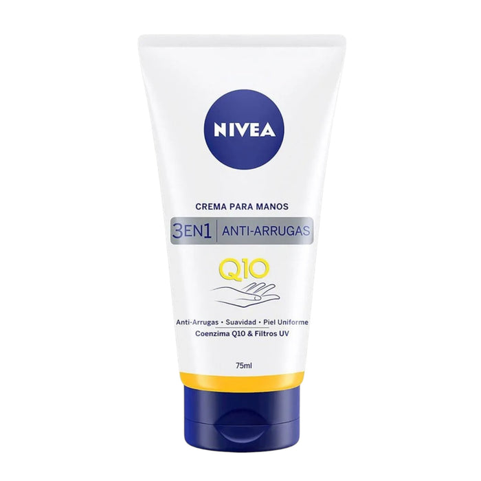 Crema Para Manos Nivea Anti-Edad Q10 Plus Para Piel Seca X 75Ml
