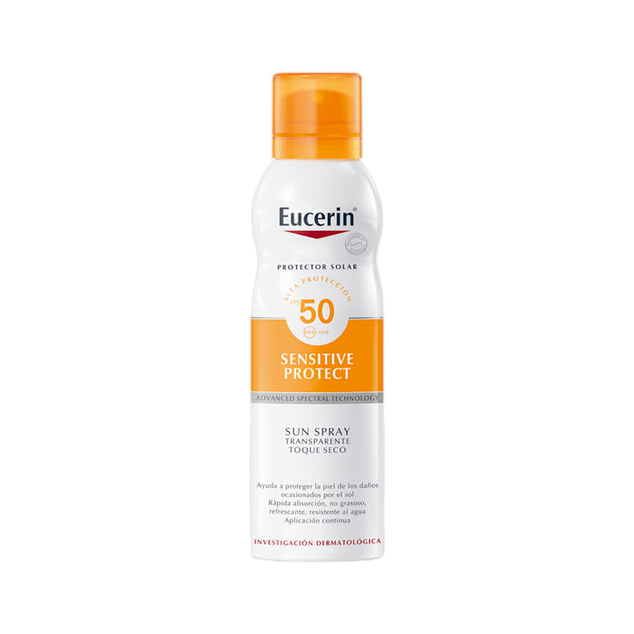 Eucerin Sun Spray Fps 50 X 200ml Toque Seco