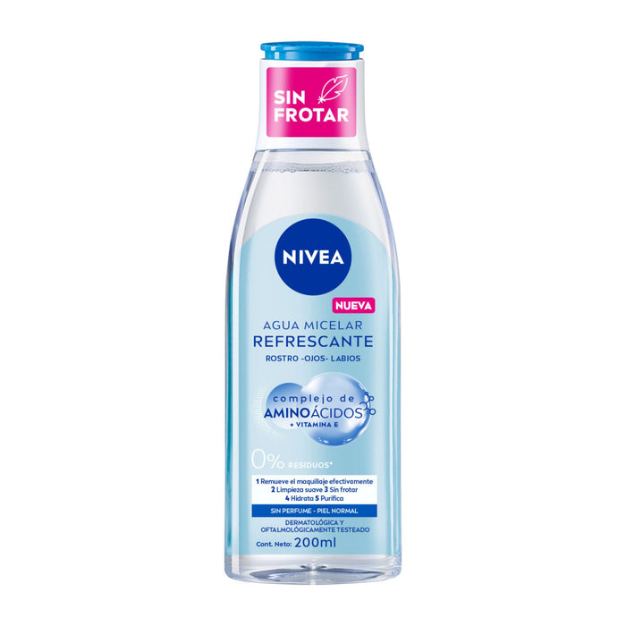 Agua Micelar Nivea Refrescante X 200Ml