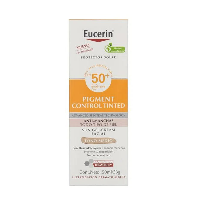 Eucerin Protector Solar Pigment Fps50 Tono Medio X 50ml