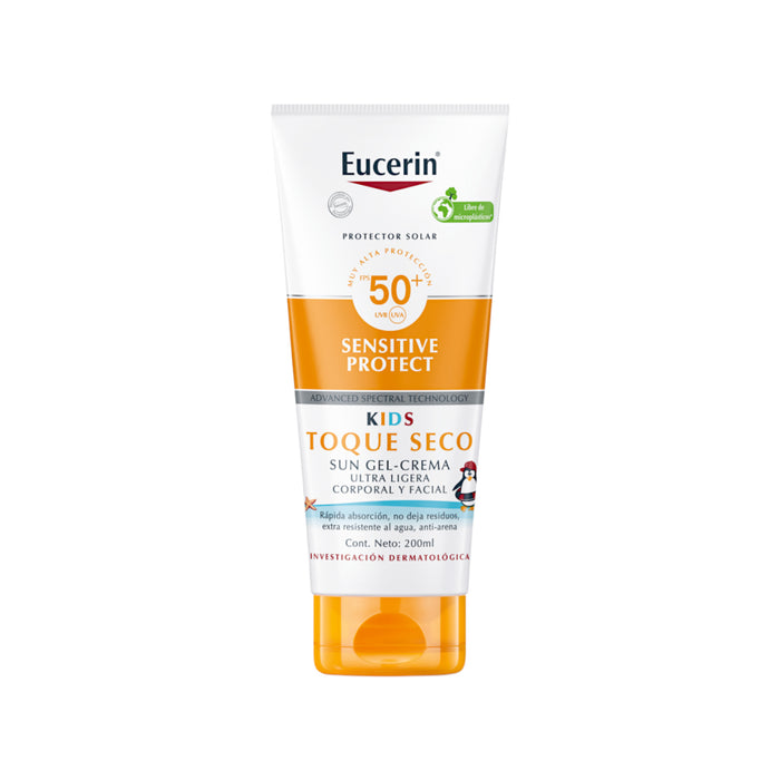 Gel Crema Toque Seco Eucerin Sun Kids Fps50+ X 200ml