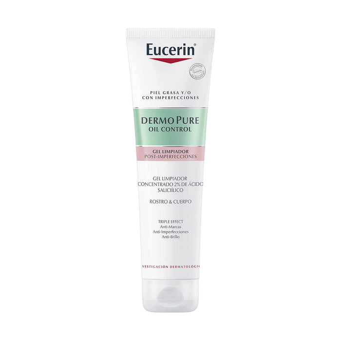 Gel Limpiador Eucerin Dermo Pure Oil Control X 150ml