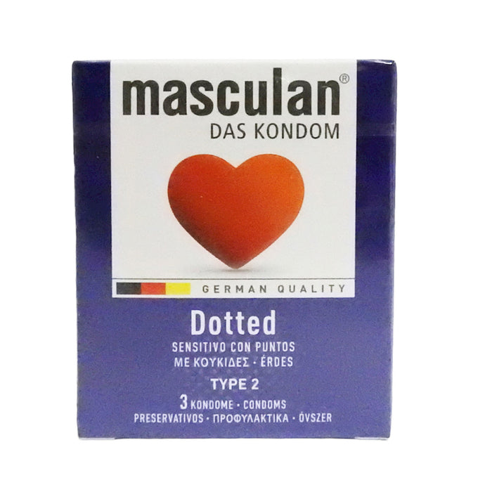 Preservativo Masculan Dotted Tipo 2 X 3 Unidades