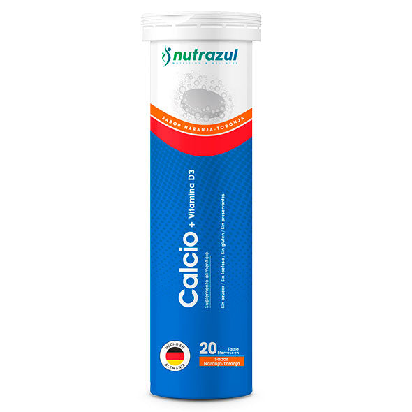 Nutrazul Vitamina D3 + Calcio Efervescente X Tubo