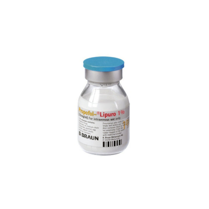 Propofol-Lipuro 1% 200mg Iv X Ampolla / 20ml