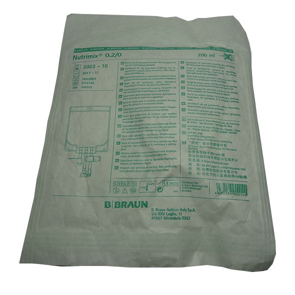 Nutrimix Bolsa Para Alimentacion Parenteral Nro.0.2-0 X 200ml