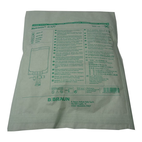 Nutrimix Bolsa Para Alimentacion Parenteral Nro.0.5-0 X 500ml