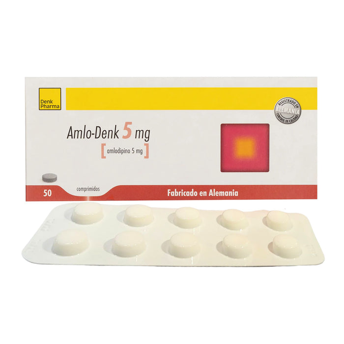 Amlo-Denk 5Mg Amlodipino X Comprimido