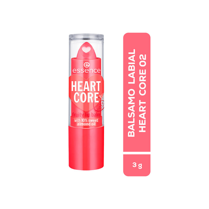 Bálsamo Labial Essence Heart Core Fruity 02