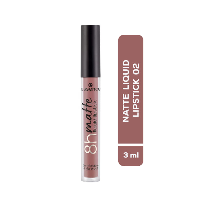 Labial Liquido Essence 8H Matte Liquid Lipstick 02