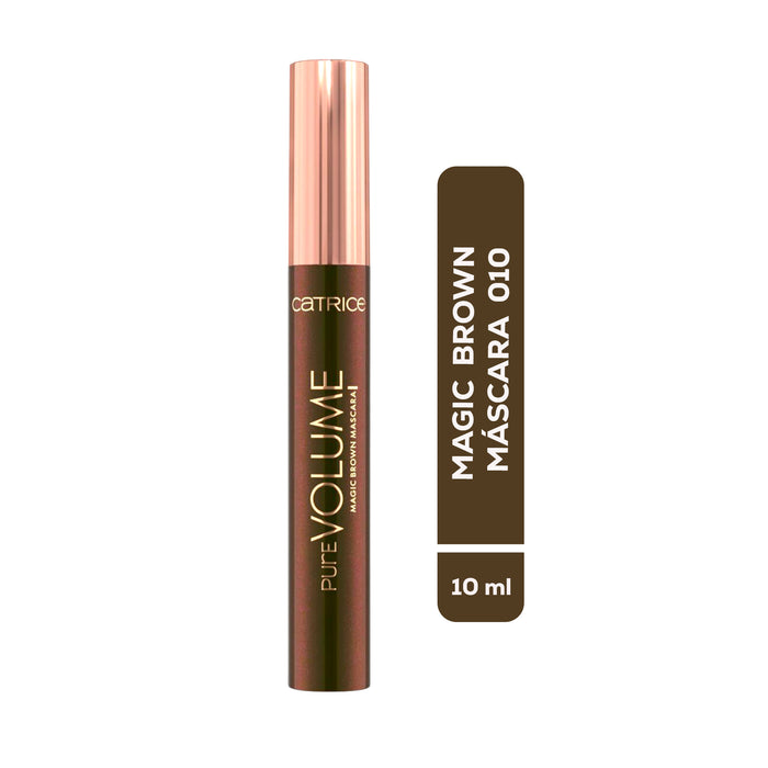 Máscara Catrice Pure Volumen Magic Brown 010