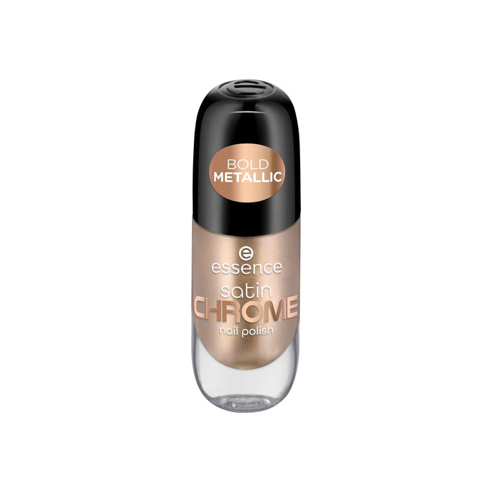 Esmalte Essence Satin Chrome 01  Robotic Rose