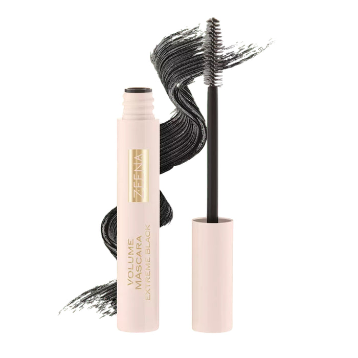 Mascara De Pestañas Volumen Extreme Black Zeena 010