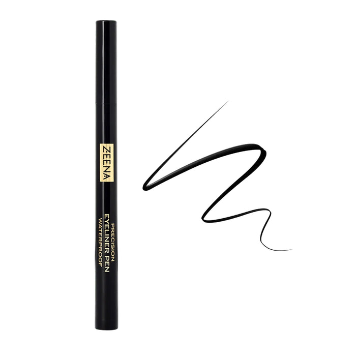 Delineador De Ojos Precisión Waterproof Zeena 010