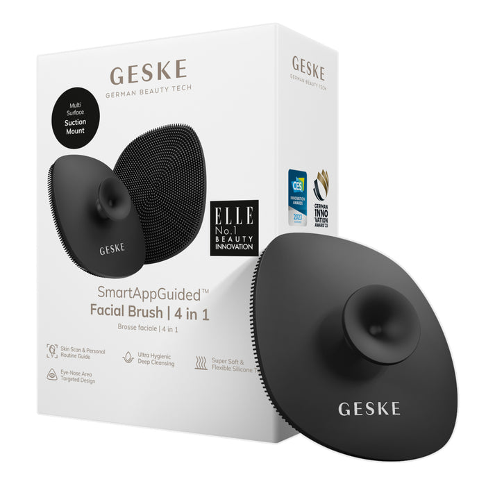 Cepillo Facial Geske 4 En 1 Con Mango Gray