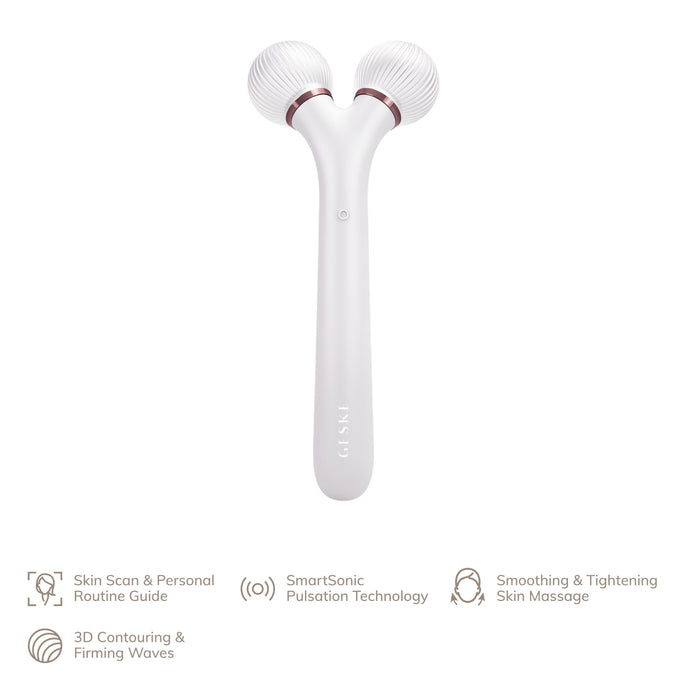 Rodillo Facial Sónico Geske Starlight 4 En 1