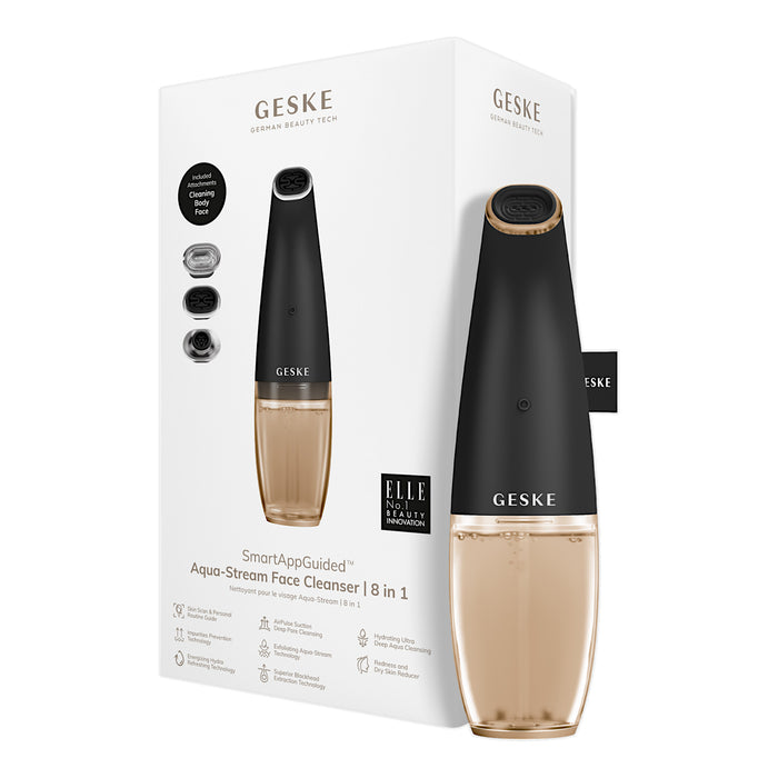 Limpiador Facial Geske Aqua-Stream 8 en 1 Gray
