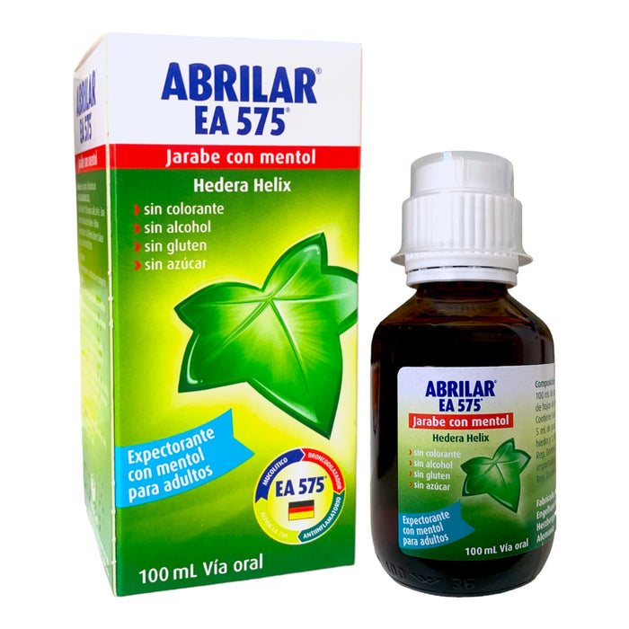 Abrilar Ea 575 Hedera Helix Jarabe Mentolado X 100ml