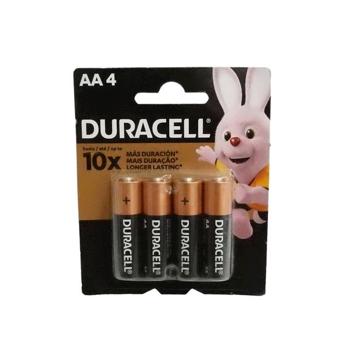 Duracell Aa Pila Alcalina X 4 Unidades