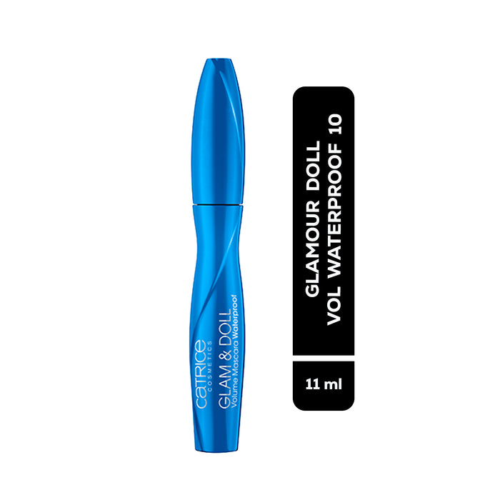 Mascara de pestañas Catrice Glamour Doll Volumen Waterproof 10