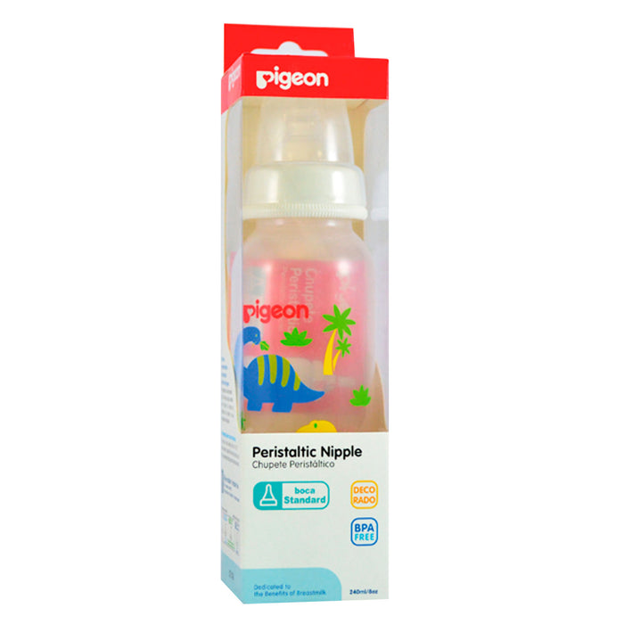 Mamadera Decorado Calidad Dino Pigeon X 240ml