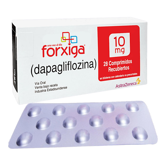 Forxiga 10 Mg Dapagliflozina X Comprimido
