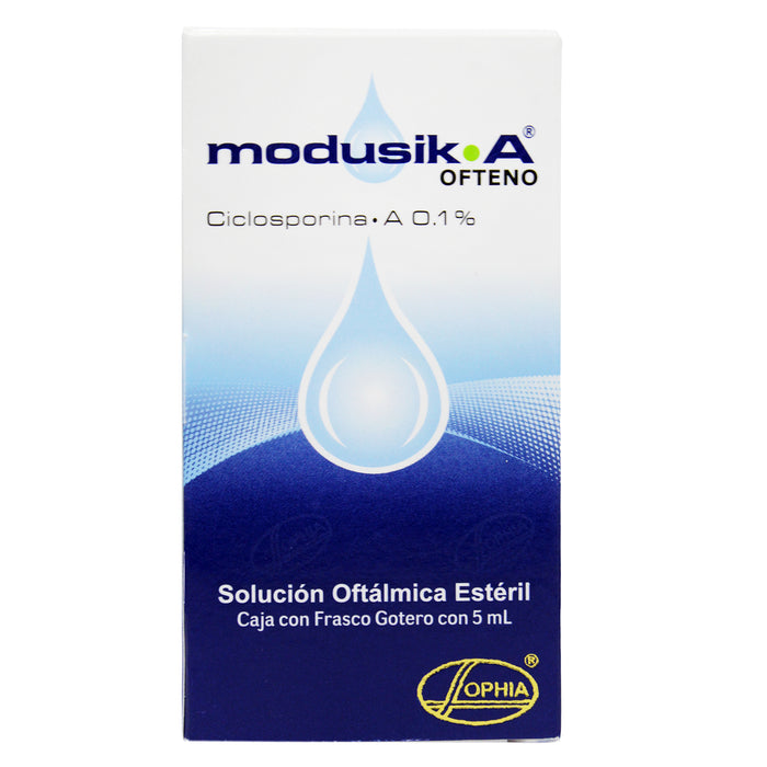 Modusik A Ofteno 0.1% Colirio X 5ml Ciclosporina