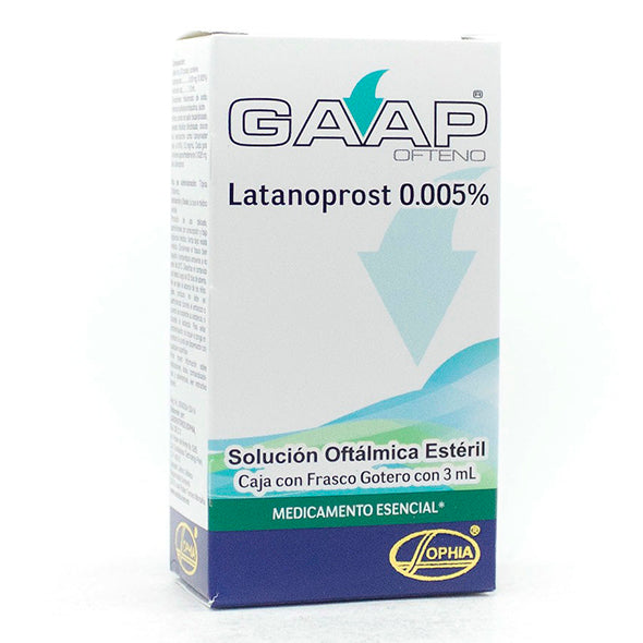 Gaap Ofteno 0.005% Colirio X 3ml Latanoprost