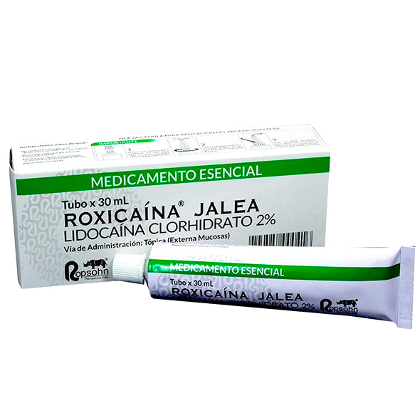 Anestésico Roxicaina Lidocaína 0.02 Jalea X 30g