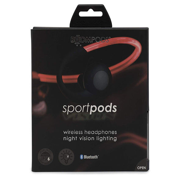 Boompods Sportpods Auricul Vision Rojo X Caja
