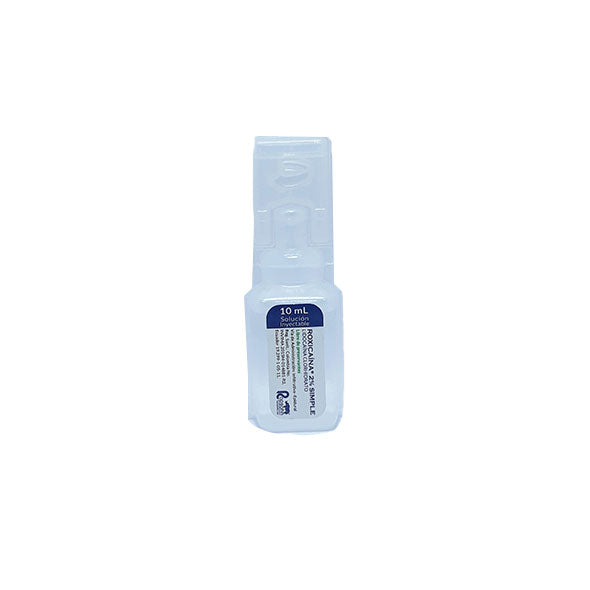 Roxicaina 0.02 Lidocaina Y 10ml X Ampolla