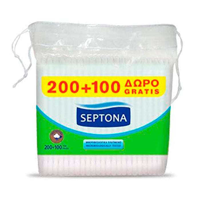Cotonetes Septona X 200 Unidades + 100 Gratis