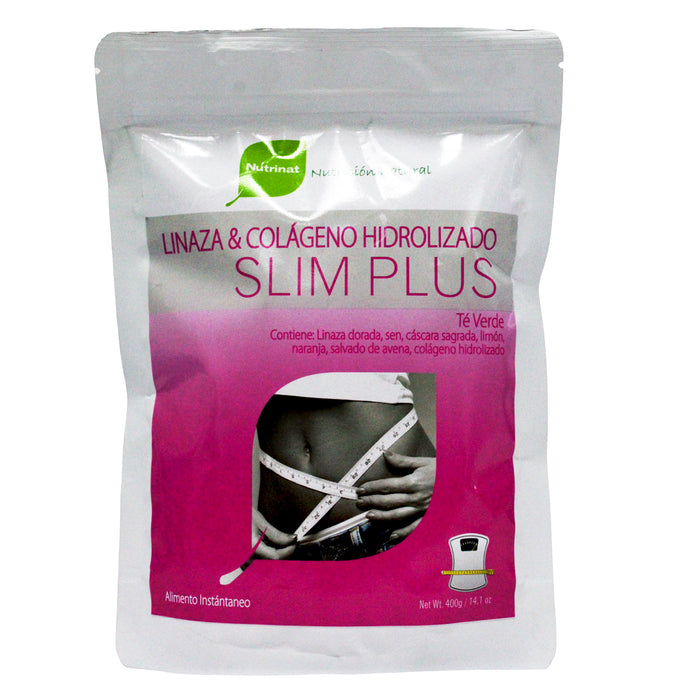 Nutrinat Linaza Y Colágeno Hidrolizado Slim Plus X 400g