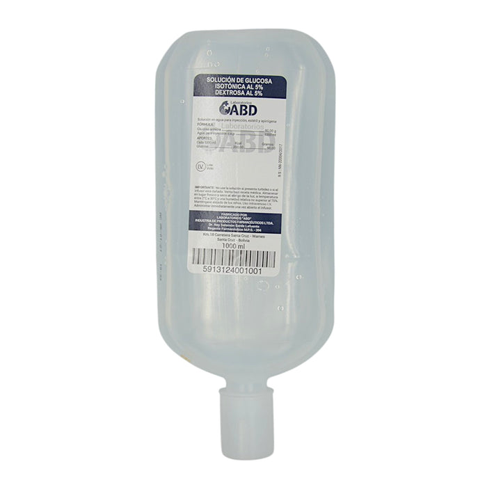Glucosa 5% Abd Iv Envase X 1000ml