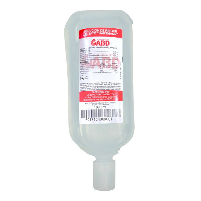 Ringer Lactato Inti Iv Env X 1000ml