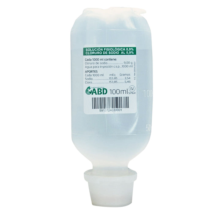 Suero Fisiológico 0.9% Iv ABD Envase X 100Ml