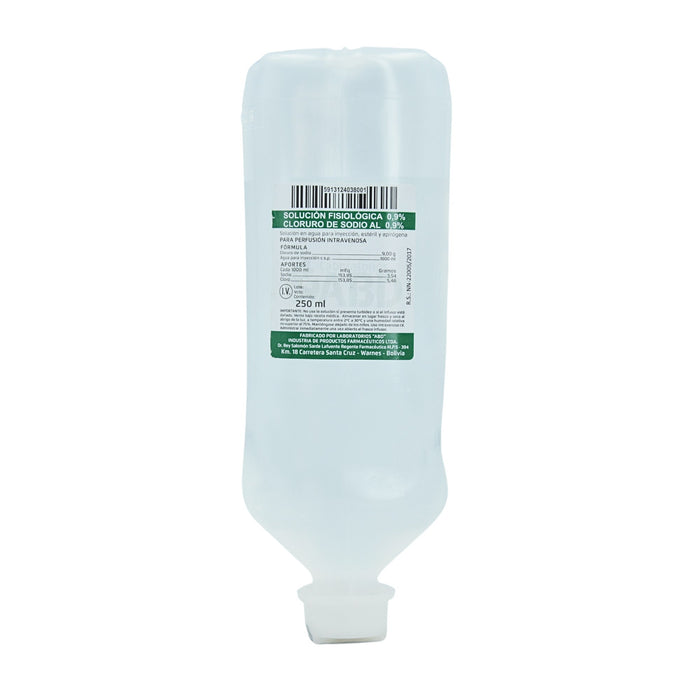 Solución Fisiológica 0.9% Iv Envase ABD X 250Ml